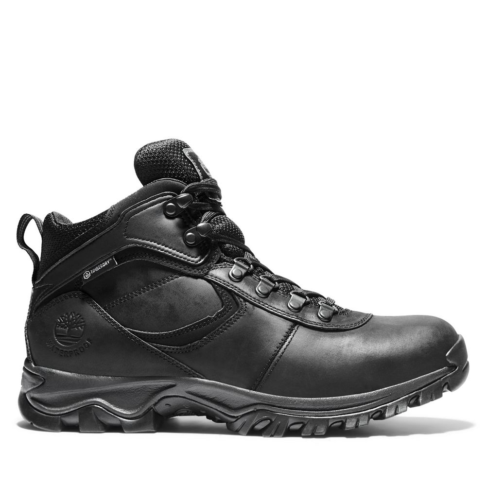 Botas de Montaña Timberland Hombre Mt. Maddsen Mid Waterproof Negras - Chile YUK-602718